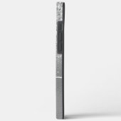 Future Mrs シルバーグリッターケースメイトiPhoneケース Case-Mate iPhoneケース (裏面 / 左)