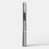 Future Mrs シルバーグリッターケースメイトiPhoneケース Case-Mate iPhoneケース (裏面 / 右)