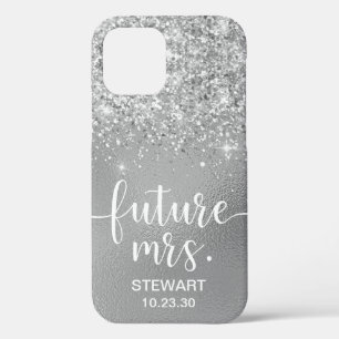 Future Mrs シルバーグリッターケース Case-Mate iPhoneケース iPhone 12 Proケース