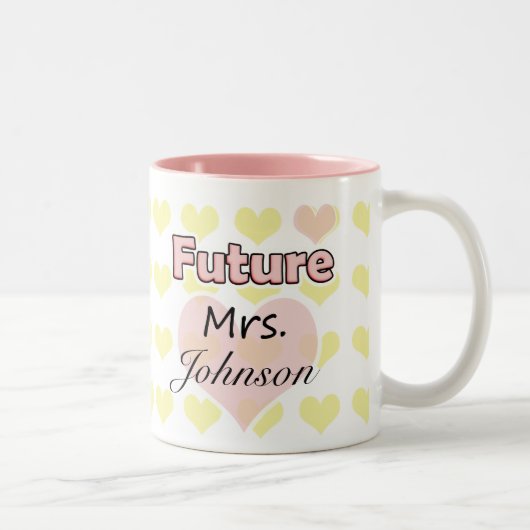 Future Mrs. ツートーンマグカップ (右)