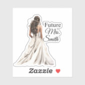 Future Mrs. Bride Sticker シール (シート)