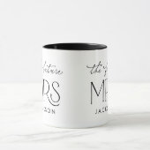 Future Mrs Bride-to-Be Coffee Cup Gift マグカップ (中央)