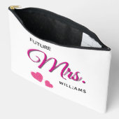 Future Mrs Personalized Wedding Design アクセサリーポーチ (見開き)