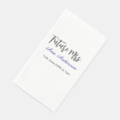 Future mrs surname bride to be purple gray name da (コーナー)