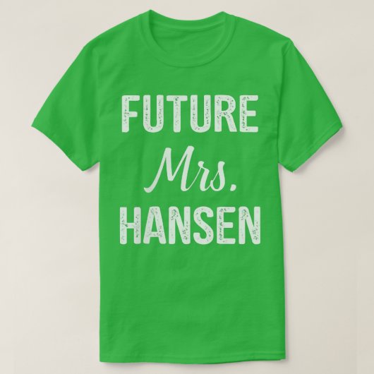 Future Mrs Tシャツ (デザイン正面)