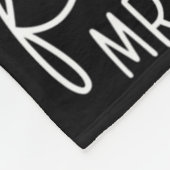 Future Mrs. Thompson New Bridal To Be Fiance Bache フリースブランケット (角)