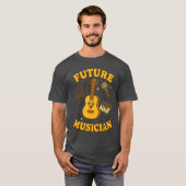 Future Musician Musical Inspiration Young Music Lo Tシャツ (正面フル)