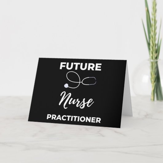 Future Nurse Practitioner カード (正面)