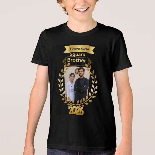 Future Nurse Squad ブラザーTシャツ 2026 | 看護 トライブレンドTシャツ (正面)
