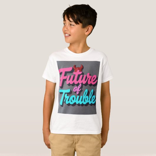 Future of Trouble Tシャツ (正面フル)