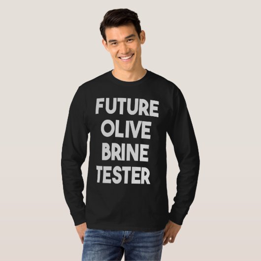 Future Olive Brine Tester Tシャツ (正面フル)
