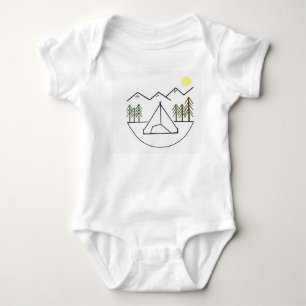 Future Outdoorsman Onsie for your Petite ベビーボディスーツ
