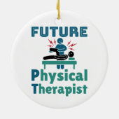 Future Physical Therapist PT Student セラミックオーナメント (裏面)