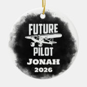 Future Pilot Graduation  セラミックオーナメント (正面)