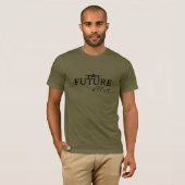 Future Pilot Student Pilot Aviator Simple Custom Tシャツ (正面フル)