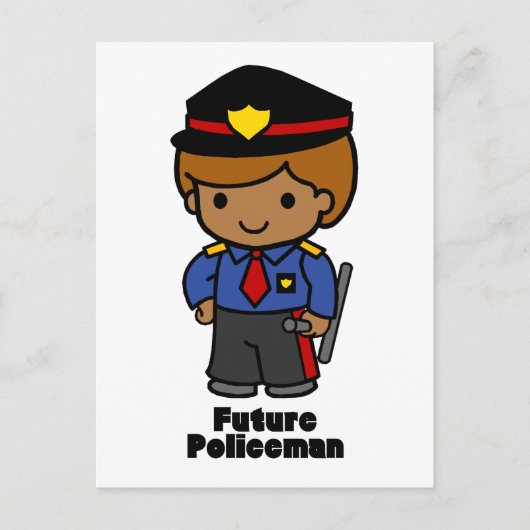 Future Police – 少年 ポストカード (正面)