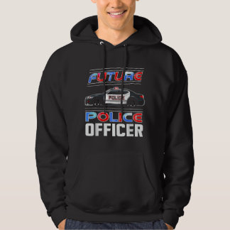 Future Police Officer Boy Police Officer Costume P パーカ