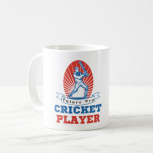 FUTURE PRO CRICKET PLAYER - CRICKET LOVER コーヒーマグカップ