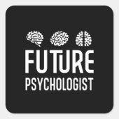 Future Psychologist スクエアシール (正面)