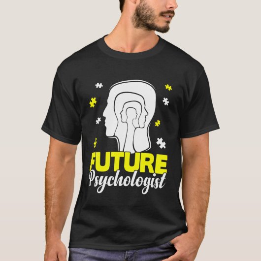 Future Psychologist School Psychology Student Grap Tシャツ (正面)