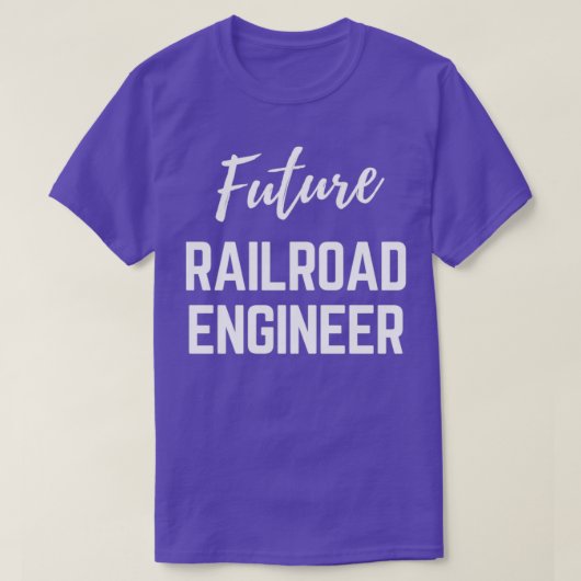 Future Railroad Engineer Tシャツ (デザイン正面)