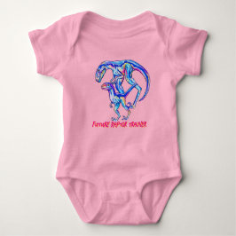 Future Raptor Trainer Velociraptor baby bodysuit ベビーボディスーツ