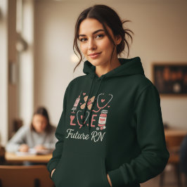 Future Registered Nurse Cute Nursing Student Gift パーカ