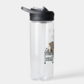 Future RN Panda: Adorable Medical Student  ウォーターボトル (右面)