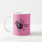 FUTURE ROCK STAR BABY GIRL mug コーヒーマグカップ (左)