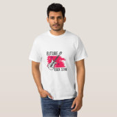 「Future Rock Star Graphic T-Shirtデザイン」 Tシャツ (正面フル)
