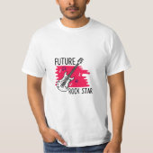 「Future Rock Star Graphic T-Shirtデザイン」 Tシャツ (正面)