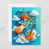 Future Rockstar Dream for Kids シーズンポストカード (正面/裏面)