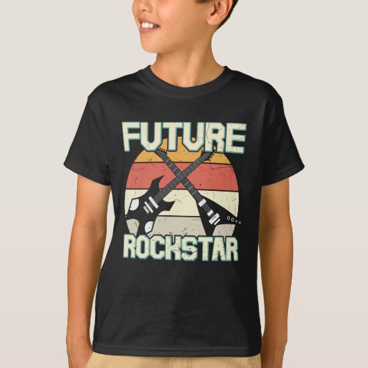 Future Rockstar Guitar Tシャツ (正面)