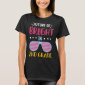 Future So Bright in 2nd Grade Kids Teacher Tシャツ (正面)