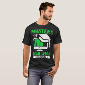 Future Social Worker Masters Of Social Work MSW Gr Tシャツ (正面フル)