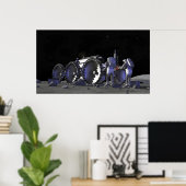 Future space exploration missions 12 ポスター (ホームオフィス)