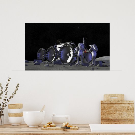 Future space exploration missions 12 ポスター (キッチン)