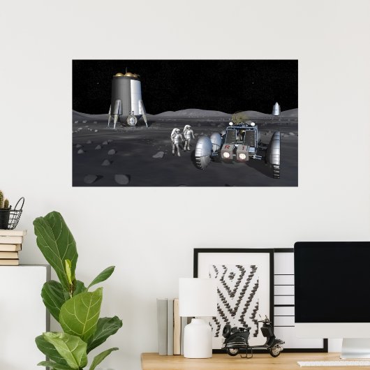 Future space exploration missions 6 ポスター (ホームオフィス)