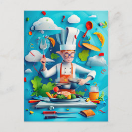 Future Star Chef Dreamの説明子供へ: シーズンポストカード