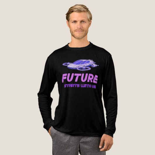 Future Starts With Us トライブレンドＴシャツ (正面全体)
