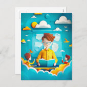 Future Teacher Dream for Kids シーズンポストカード (正面/裏面)