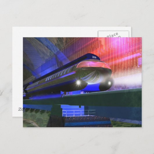 Future Trainはがき ポストカード (正面/裏面)