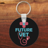 Future Vetかわいい獣医 キーホルダー (正面)