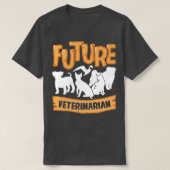 Future Veteralian Vet School Student Gift Tシャツ (デザイン正面)