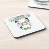 Future Veterinarian Loading – Vet Student Design コースター (左側)