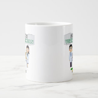 Future Veterinarian Loading – Vet Student Design ジャンボコーヒーマグカップ