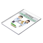 Future Veterinarian Loading – Vet Student Design ノートブック (左側)