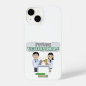Future Veterinarian Loading – Vet Student Design iPhoneケース (裏面)