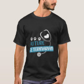 Future Veterinarian Vet Kit Vet Tシャツ (正面)