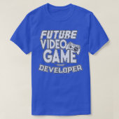 Future Video Game Developer  Cool Gaming  Tシャツ (デザイン正面)